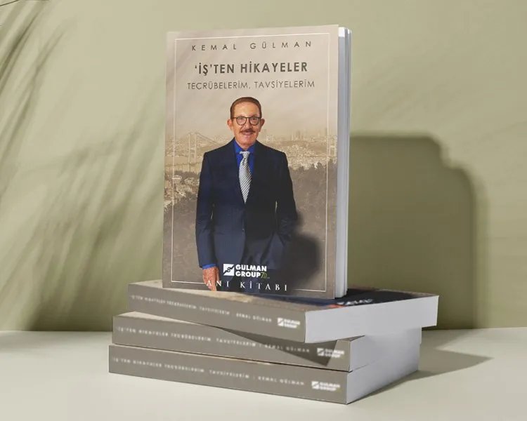 Copies of Kemal Gülman's memoir İş'ten Hikayeler: Tecrübelerim, Tavsiyelerim